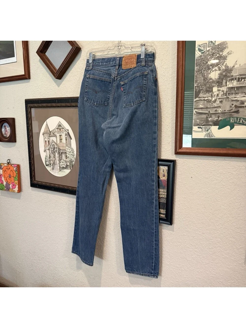 Vintage 80s/90s RARE Levi’s 501 STF Men’s 29x32 Blue Denim Jeans Made in USA